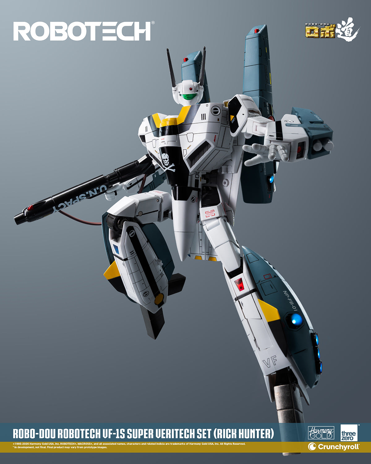 (Pre-Order) ROBO-DOU ROBOTECH VF‐1S Super Veritech Set (RICK HUNTER)