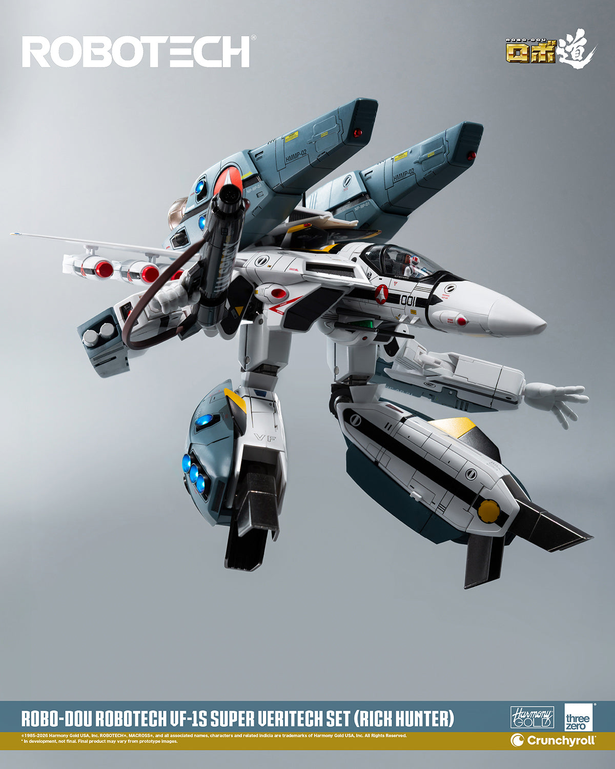 (Pre-Order) ROBO-DOU ROBOTECH VF‐1S Super Veritech Set (RICK HUNTER)