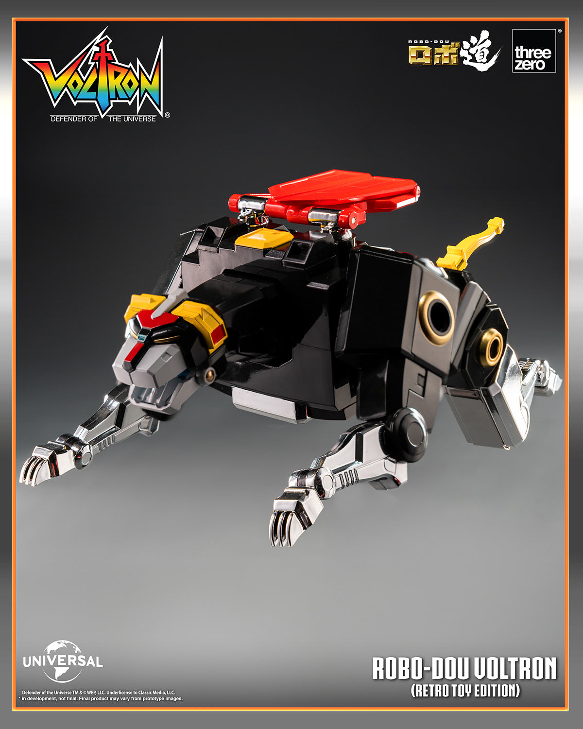 ROBO-DOU Voltron (Retro Toy Edition) by Threezero