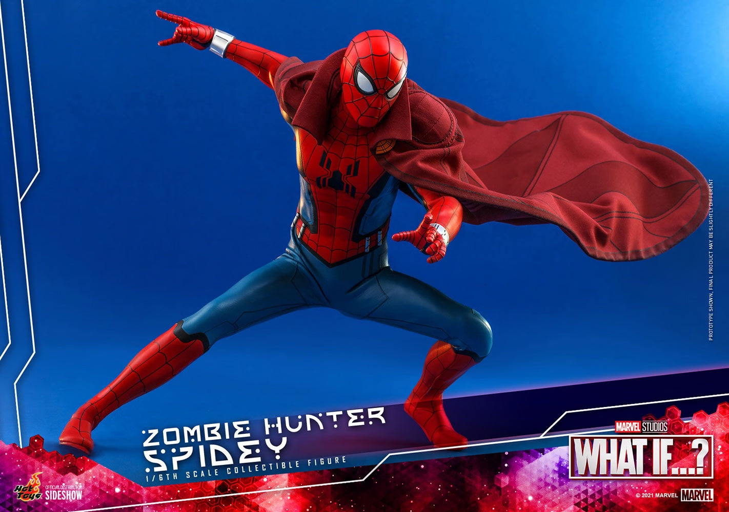 ZOMBIE HUNTER SPIDEY Sixth Scale Figure by Hot Toys