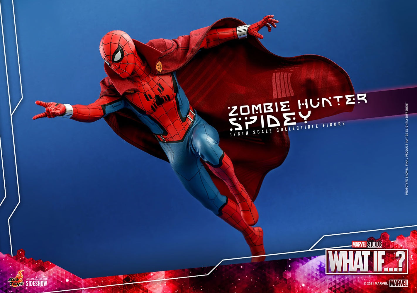 ZOMBIE HUNTER SPIDEY Sixth Scale Figure by Hot Toys