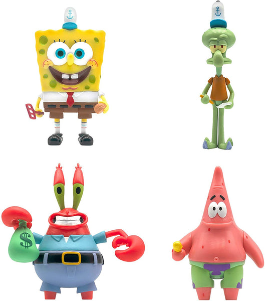 SpongeBob SquarePants Krusty Krab Meal ReAction Figures - 4 Figures
