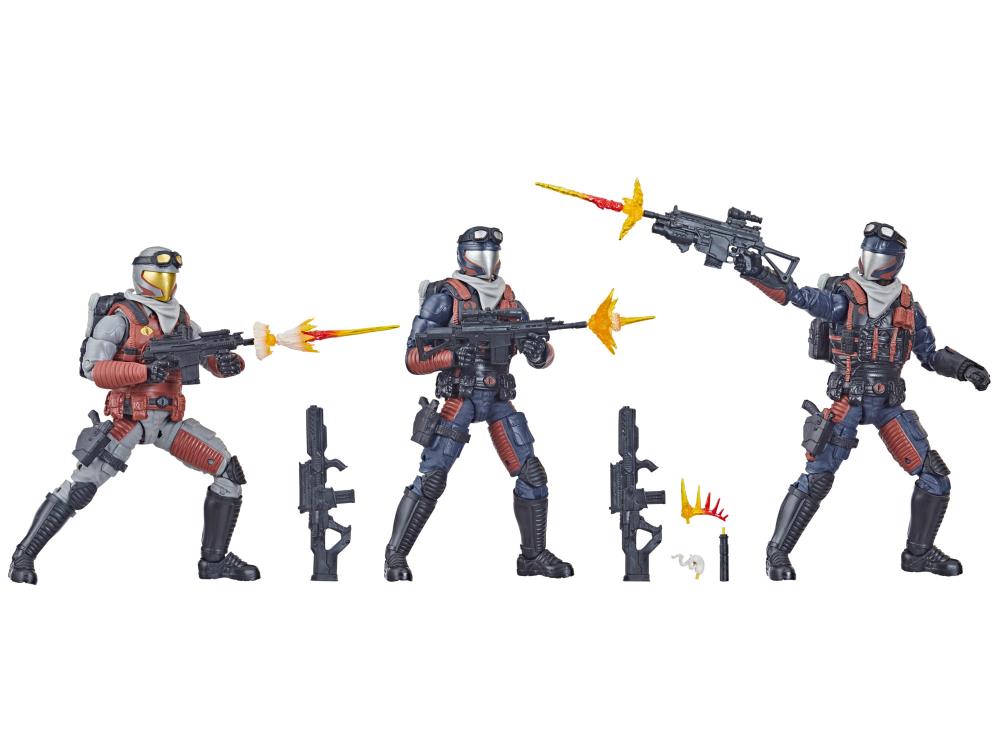 G.I. Joe Classified Series Cobra Viper Officer & Vipers Troop Builder 3 Pack