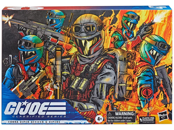 G.I. Joe Classified Series Cobra Viper Officer & Vipers Troop Builder 3 Pack