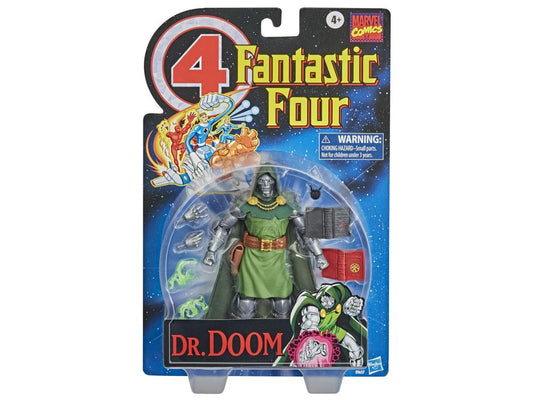 FANTASTIC FOUR VINTAGE DR DOOM VARIANT 6IN AF