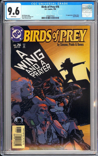 Birds of Prey (1999 1st Series) #76 CGC 9.6