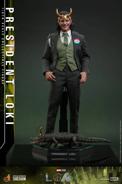 PRESIDENT LOKI Sixth Scale Figure by Hot Toys