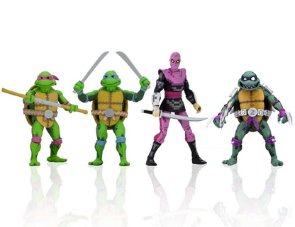 TMNT: Turtles in Time Wave 1 Set of 4