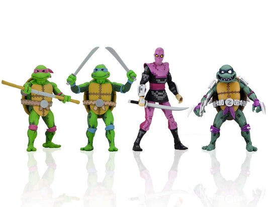 TMNT: Turtles in Time Wave 1 Set of 4