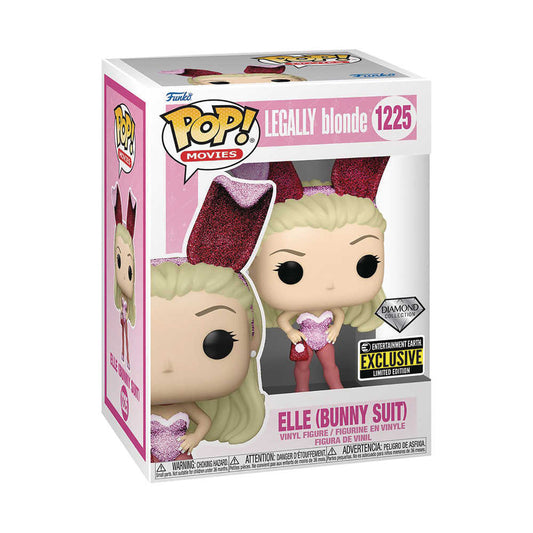 Legally Blonde Elle Woods Bunny Diamond Glitter Vinyl Figure (N