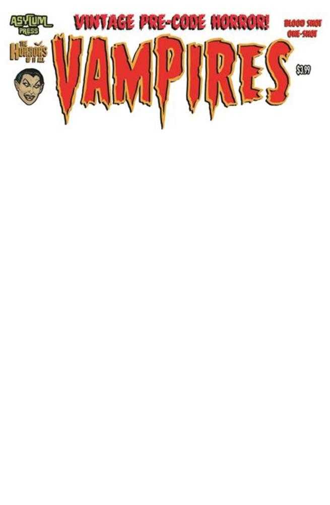 Vampires Blood Shot (One Shot) Cover C Sketch Variant