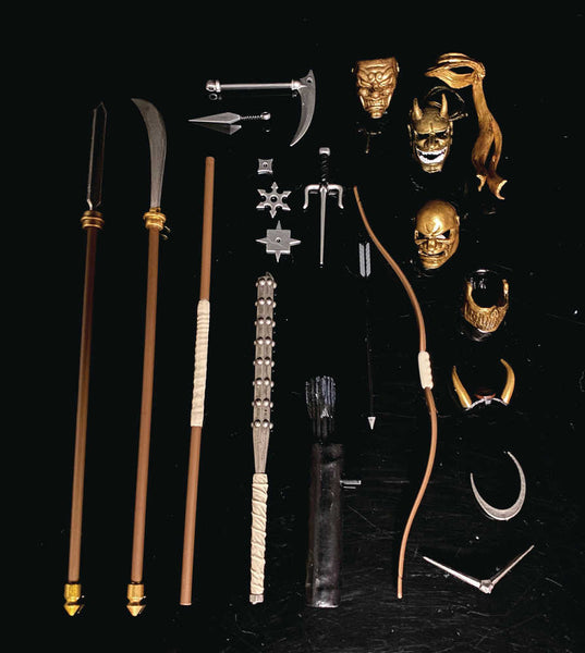 Articulated Icons Ninja Weapons Pack