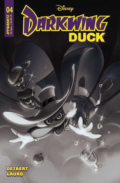 Darkwing Duck #4 Cover H 15 Copy Variant Edition Leirix Black & White