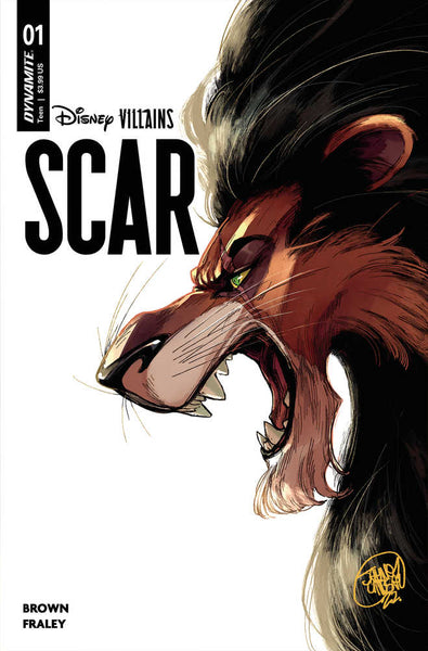 Disney Villains Scar #1 Cover A Lindsay