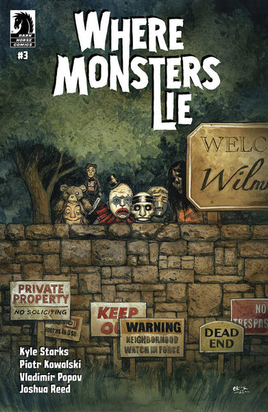 Where Monsters Lie #3 (Of 4) Cover B Crook