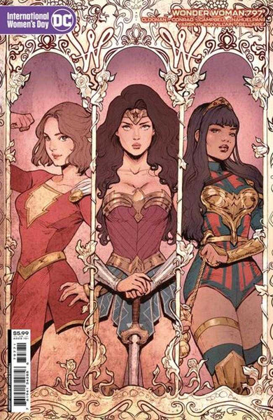 Wonder Woman #797 Cover G Jasmin Darnell International Womens Day Card Stock Variant (Revenge Of The Gods)