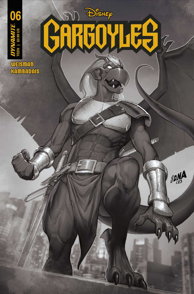 Gargoyles #6 Cover H 10 Copy Variant Edition Nakayama Black & White
