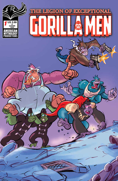 Legion Of Exceptional Gorilla Men #1 Cover A Ahmad