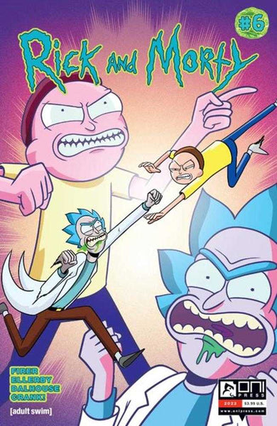 Rick And Morty #6 Cover A Marc Ellerby (Mature)
