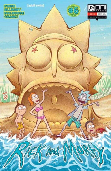 Rick And Morty #6 Cover B Fred C Stresing Variant (Mature)