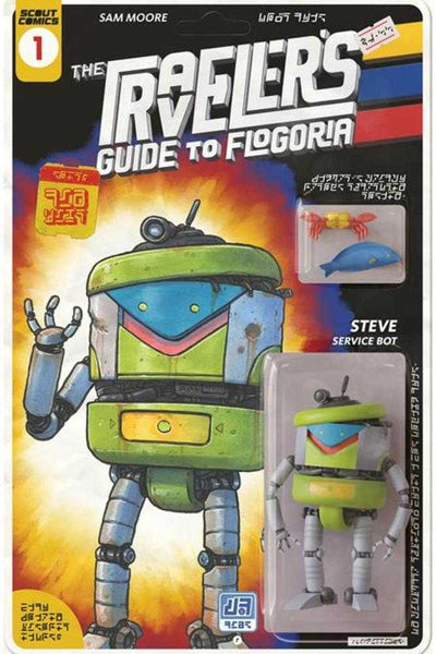 Travelers Guide To Flogoria #1 (Of 5) Cover B 1 in 10 Sam Moore Action Figure Variant