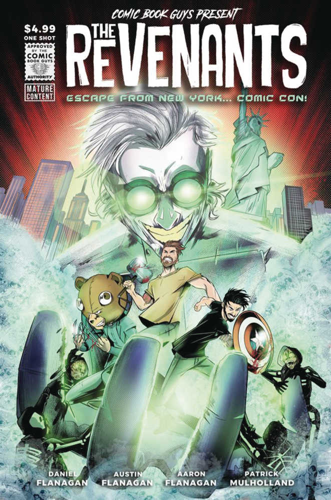 Revenants Escape From New York Comic Con Cover A Mulholland (M