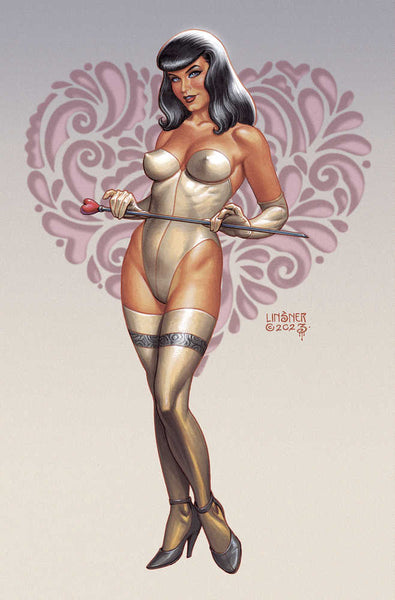Bettie Page #2 Cover L Linsner Limited Virgin (Mature)
