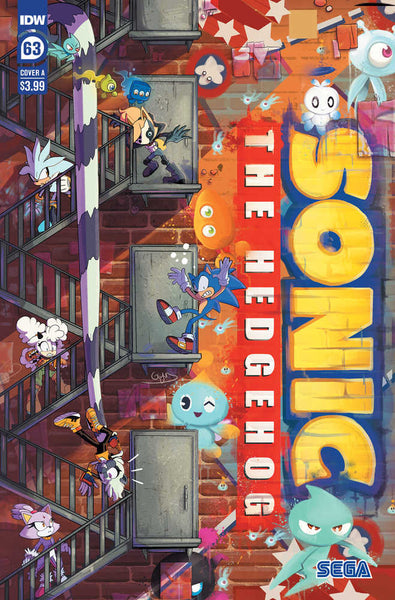 Sonic The Hedgehog #63 Cover A Dutreix