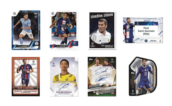 Topps 2022-23 Uefa Club Competitions Trading Card Box