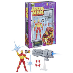Marvel Legends Retro Iron Man 6in Deluxe Action Figure
