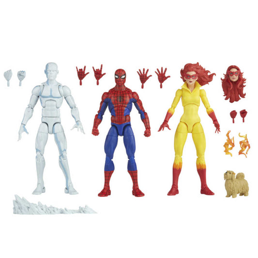 Spider-Man Legends Amazing Friends 6in Action Figure 3pk