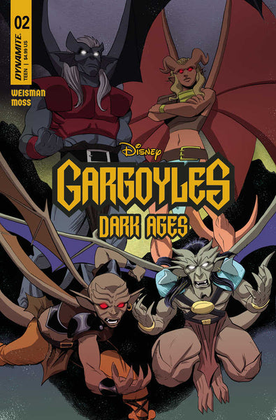Gargoyles Dark Ages #2 Cover G 10 Copy Variant Edition Moss Original