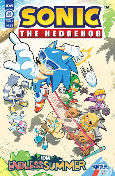 Idw Endless Summer--Sonic The Hedgehog Cover A (Yardley)