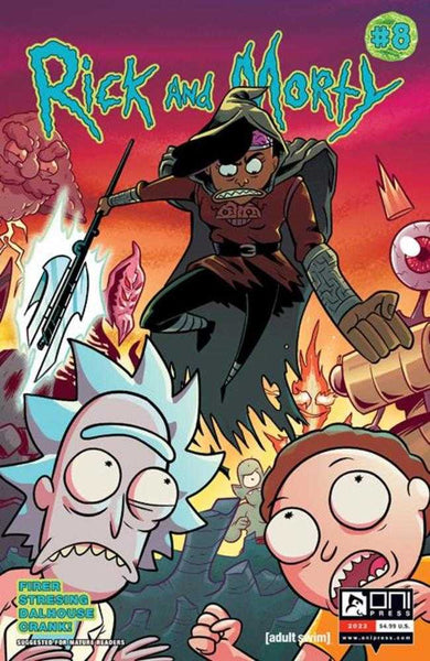 Rick And Morty #8 Cover A Fred C Stresing (Mature)