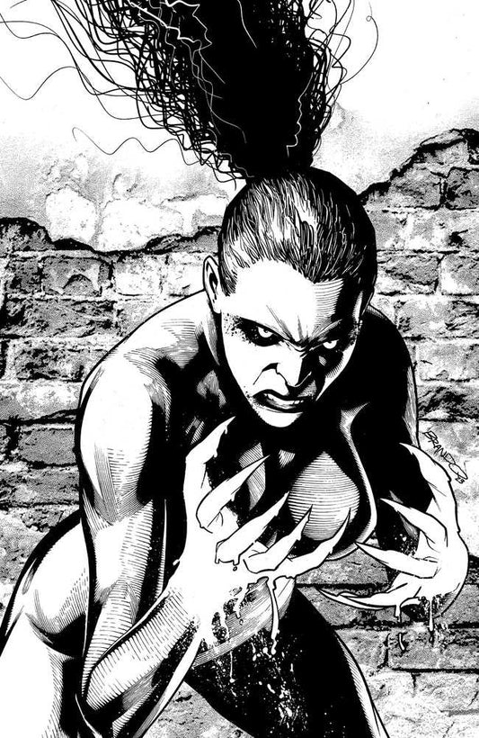 The Madness #1 (Of 6) Cover D 15 Copy Variant Edition Black & White Peterson