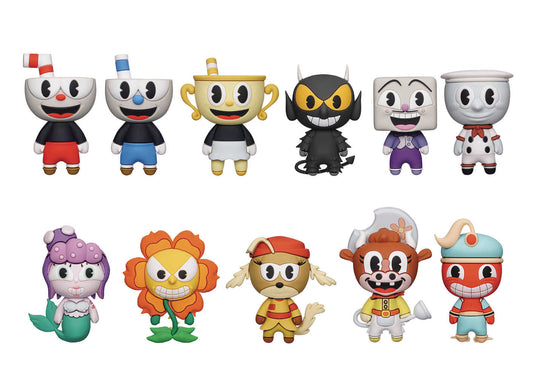 Cuphead 24pc Bmb 3D Foam Bag Clip Ds