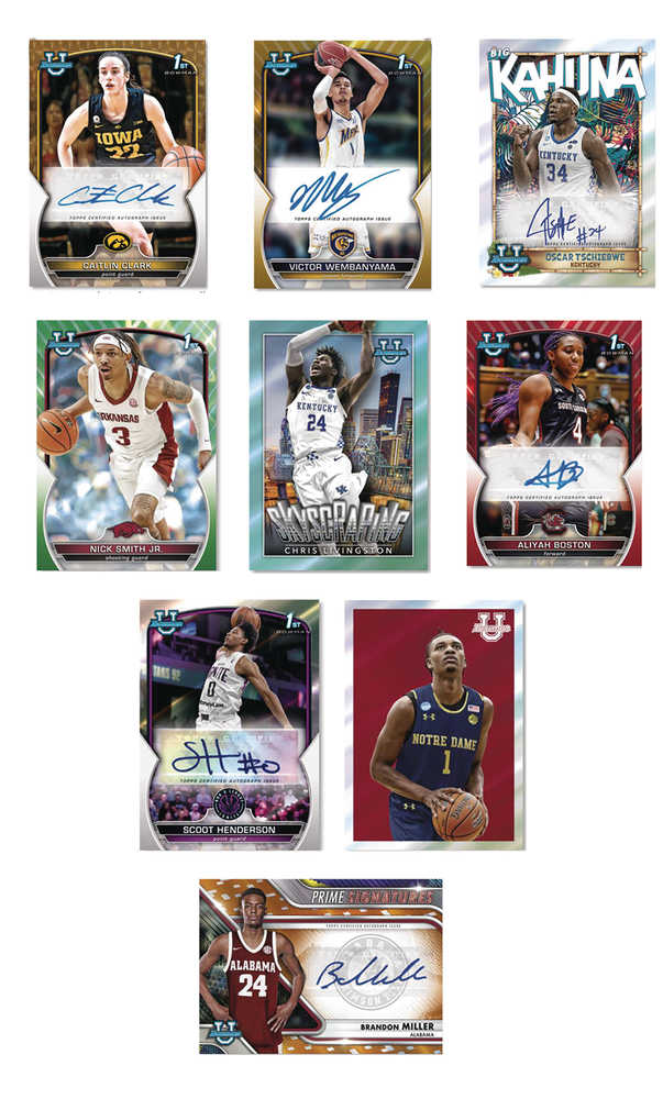 Bowman 2022/23 Chrome University Basketball Trading Card Box