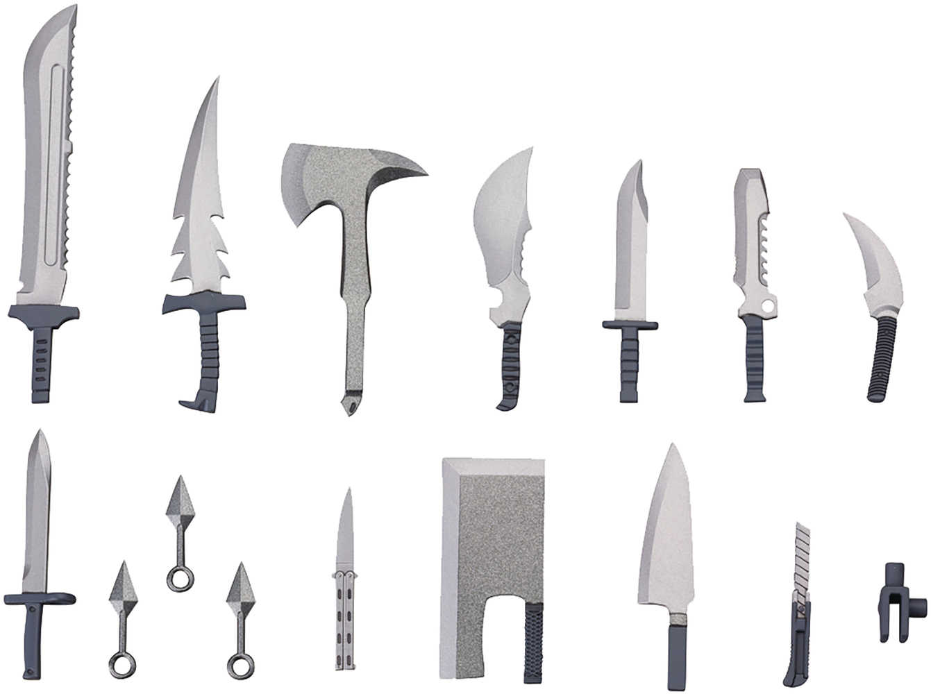 Model Support Goods Weapon Unit 34 Knife Set