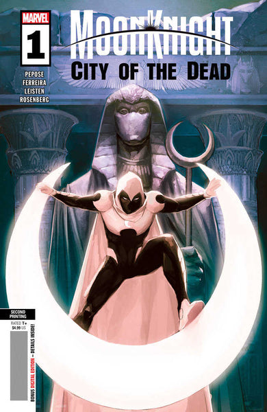 Moon Knight: City Of The Dead 1 Rod Reis 2nd Print Variant