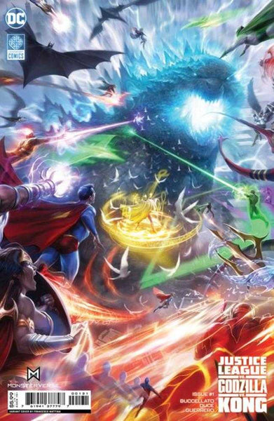 Justice League vs Godzilla vs Kong #1 (Of 7) Cover C Francesco Mattina Card Stock Variant