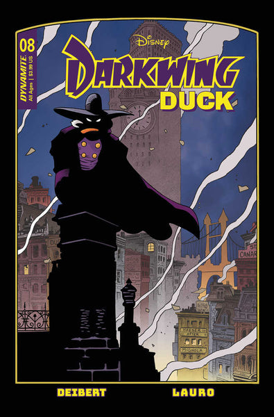 Darkwing Duck #8 Cover R Foc Haeser Original
