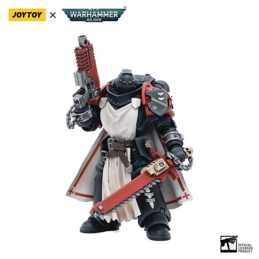 Joytoy Wh 40k BlackTemplars Sword Brethren Harmund 1/18 Action Figure
