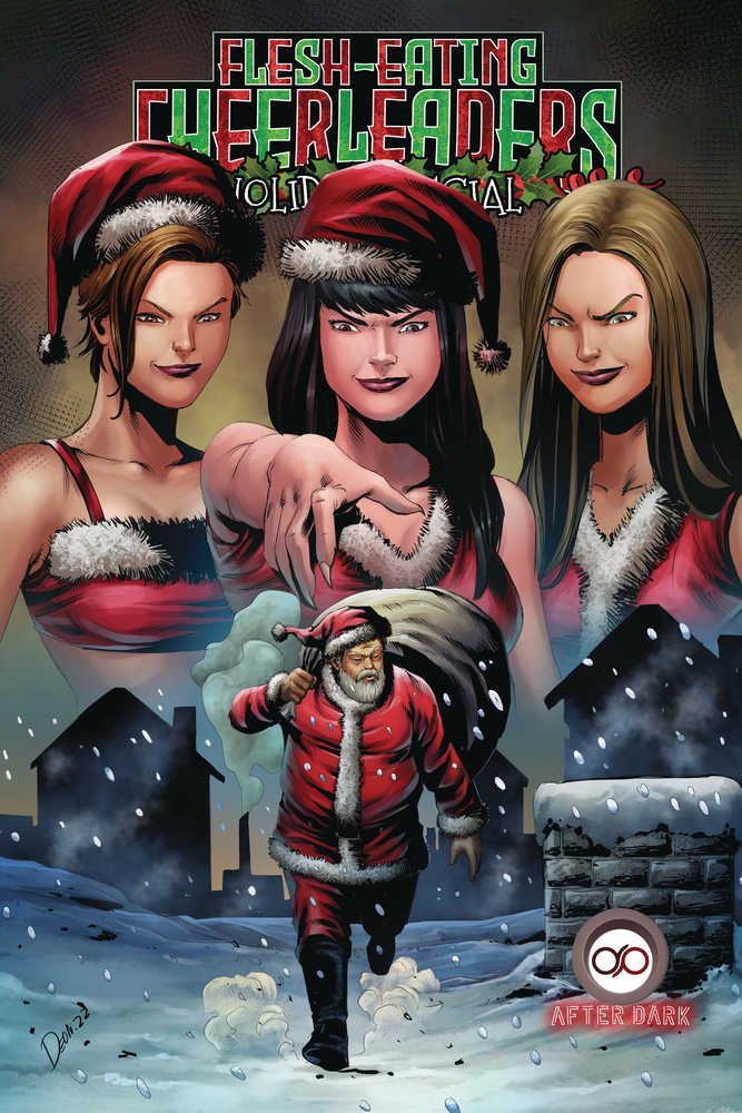 Flesh Eating Cheerleaders Holiday Sp Cover A Deon Reg (Mature)