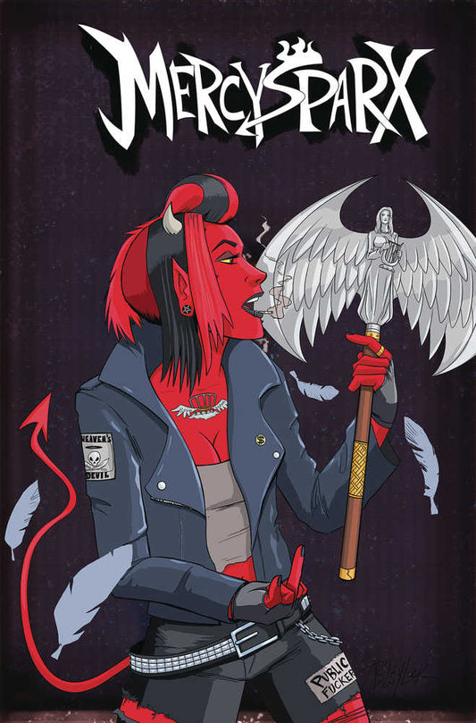 Mercy Sparx No More Angels Left To Fall Cover A Blaylock (Mature)