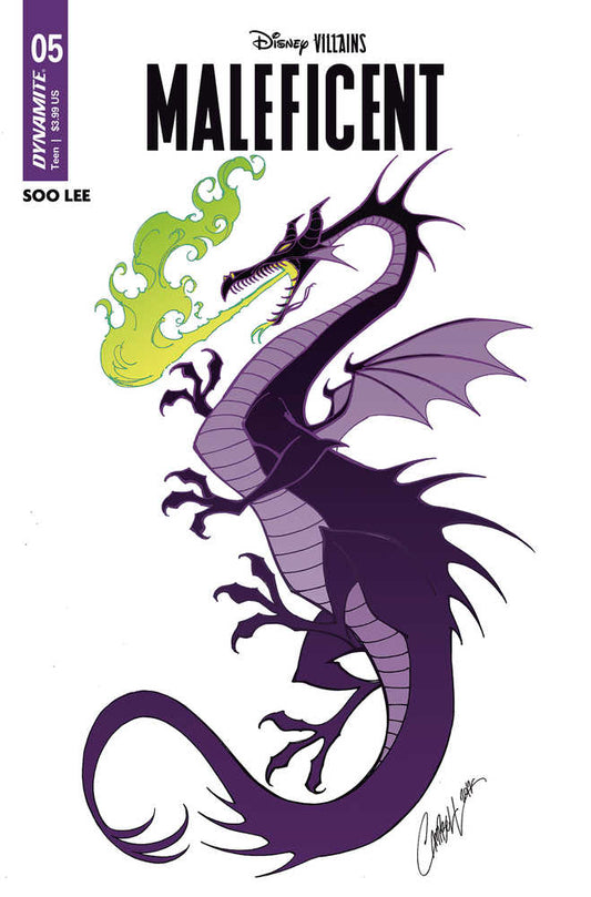 Disney Villains Maleficent #5 Cover O Foc Campbell Original