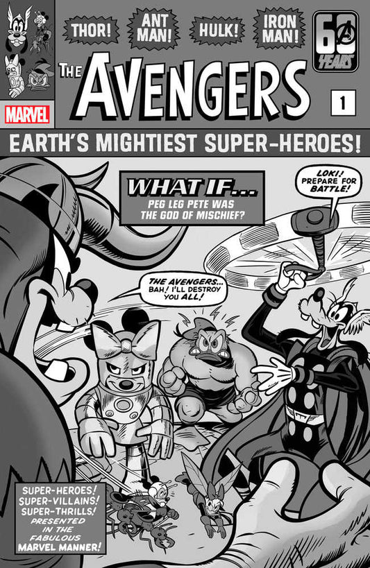 Amazing Spider-Man #41 100 Copy Variant Edition Disney What If Bw Variant