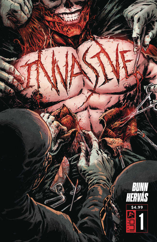 Invasive #1 (Of 4) Cover C Brian Level Variant (Mature)