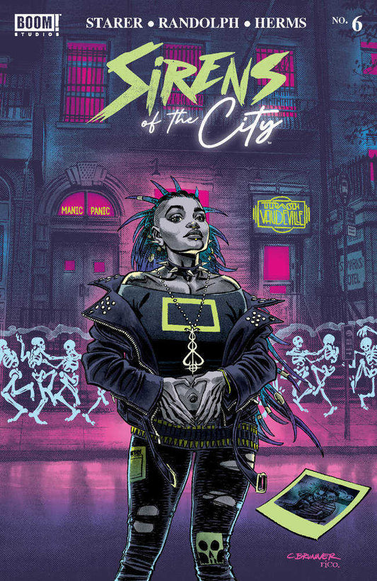 Sirens Of The City #6 (Of 6) Cover E Foc Reveal Variant Brunner