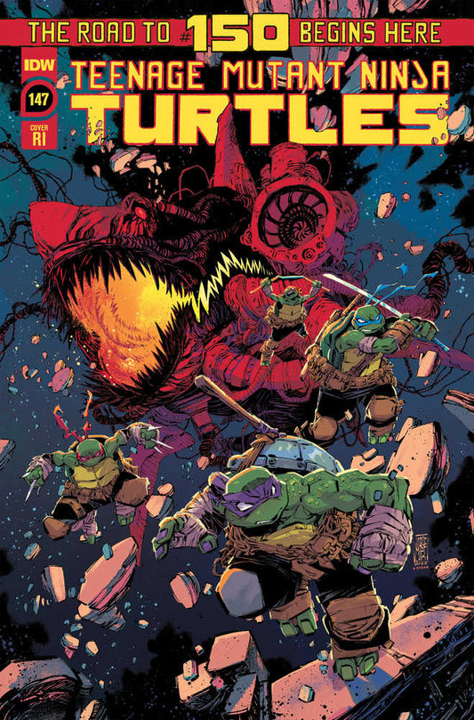 Teenage Mutant Ninja Turtles Ongoing #147 Cover C 10 Copy Corona Variant Edition