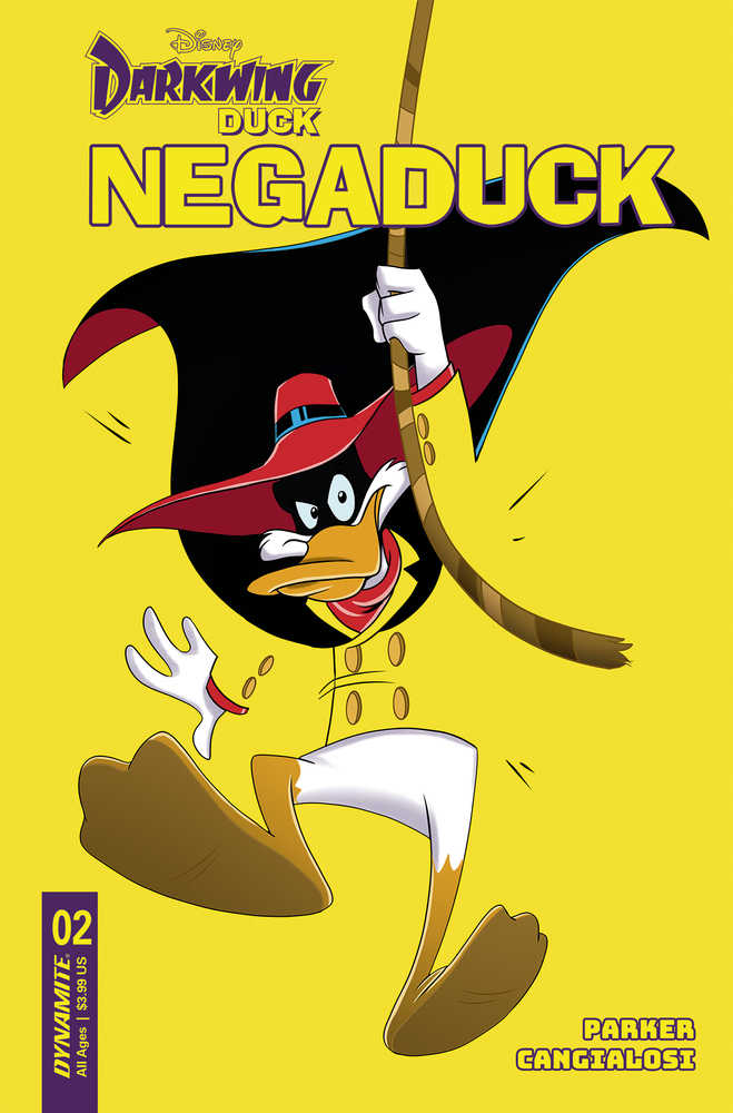 Negaduck #2 Cover J Foc Forstner Negative Space